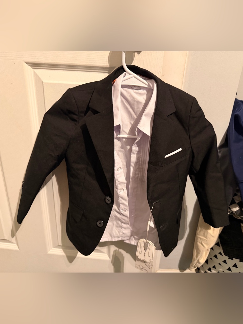 Black Boys' Classic Suit Set size 4